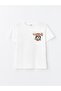 LCW Kids Crew Neck Nostalgic Monkey Printed Short Sleeve Boy's T-Shirt