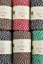 Premium 200 Meters 200 G Red White Package Rope Gift Wrapping Rope Marteniçka Rope Twine Baker - 6