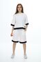 Girl's Top and Bottom Tracksuit Set with Shorts - 100% Cotton, Half Sleeve