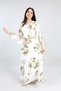 Girl's Chiffon Fabric Patterned Lined Daily Evening Dress - 4