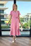 Balloon Sleeve Linen Balora Dress - 4