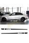 Mercedes W205 C63 Amg Side Skirt Strip Sticker Orange