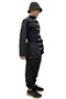 Martial sports clothes/kungfu suit/sports wear long straight sleeve triple set top bottom belt kungfu clothing - 6