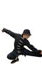 Martial sports clothes/kungfu suit/sports wear long straight sleeve triple set top bottom belt kungfu clothing - 5