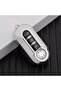 Fiat Punto Key Case Glossy Silver Gray