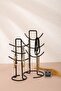 2-Piece (double) Black Jewelry Multi-Purpose Organizer Home Decoration Kitchen Organization Jewelry Stand - 4