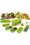 Kitchen Grater Green 17 Piece Chopping Set