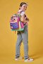 Kids Yellow Pink Cute Dog Patterned School Backpack 23752 - 2