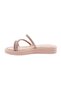 008 Women's Silver Stone Cross Banded Slippers Nude - 3