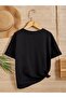 Kids' Daisy Printed Short Sleeve %100 Cotton t-shirt - 3