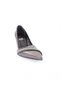Ysf-05-23Y Women's Silver Stone Banded Evening Dress Shoes Platinum - 2