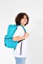 Unisex Basic School Backpack Turquoise K1593 - 3