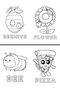 Preschool Double Coloring Book (200 Colorings) - 3