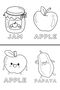 Preschool Double Coloring Book (200 Colorings) - 4