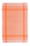 Orange Colored Checkered 4-Piece Drying Cloth, Nutrition Cover, Serving Napkin 50X70 cm