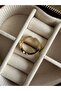 Gold Jewelled Curved Ring - 3