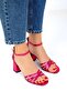 Fuchsia Women's Classic Heeled Shoes - 19235 Model - 5