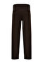 Kahverengi Pileli Klasik Baggy Fit Kumaş Pantolon TMNSS24PL00024 - 7