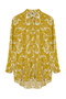 Flower Patterned Woven Shirt TBESS24GO00027 - 7