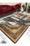 غطاء سجادة Yakut Model مطاطي من مخمل حريري - 4