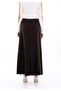Full Length A-Line High Waist Brown Wide Palazzo Pants - 6