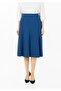 A-Line Indigo Midi Skirt - 2