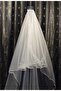 Wedding Dress Veil 2 Tiers Long Solid 170 Cm Short Solid 60 Cm Wedding Dress And Wedding Veil White With Comb - 5