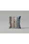طقم أغطية وسائد مطبوعة رقميًا مكون من 4 قطع بنمط سجادة مزدوجة الجوانب باللونين الأزرق والبني - 3