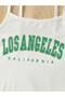 Children's Los Angeles Printed Dress & Crop T-Shirt 2-Piece Combination - 2