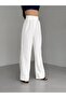 Women's High Waist Palazzo Pants with Velcro Fastening - 5