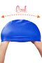 Deluxe Durable Silicone Swim Cap for Pool and Sea, Pink - 5