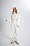 Bottom Top Knitwear Thinky Suit White - 3
