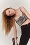 Strapless Strap Glammy Crop Silver - 3