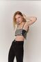 Strapless Strap Glammy Crop Silver - 2
