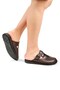 Mistra Genuine Leather Men's Slippers, Genuine Leather Slippers, Orthopedic Sole Slippers, Light Leather Slippers - 6