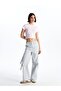 XSIDE Crew Neck Plain Short Sleeve Women's T-Shirt - 2