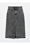 Slim Fit Women's Jean Skirt - 6