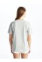 XSIDE Crew Neck Printed Short Sleeve Women's T-Shirt - 5