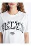 Xside Crew Neck Printed Short Sleeve Women's T-Shirt - 4