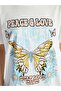  Crew Neck Printed Short Sleeve Women's T-Shirt - 4