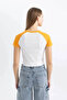Orange Women's T-Shirt - C5720Ax/Og71 - 4