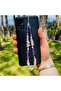 Purple Amethyst Quartz Natural Stone Crystal Gold Detailed Pearl Phone Strap Accessory Lanyard - 3