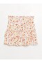 Xside Elastic Waist Floral Women's Skirt - 5