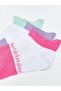 Color Blocked Women's Booties Socks 3-Pack (W2) - 3