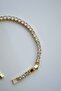 Steel Gold Color 4mm Waterway Bracelet - 2