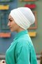 Köprü Bone Sandy Fabric Hijab Is Suitable for Pool and Sea - 2