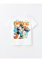 LCW Kids Crew Neck Nostalgic Monkey Printed Short Sleeve Boy's T-Shirt - 2