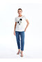 LCW Crew Neck Printed Short-Sleeve Women's T-Shirt - 3