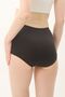 Extra High Waist Women's Panties Black White Skin Cotton Pack of 5 - 5