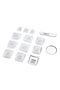 Mercedes C Series W204 Glass Keypad Plated Button 2008-2014 - 2